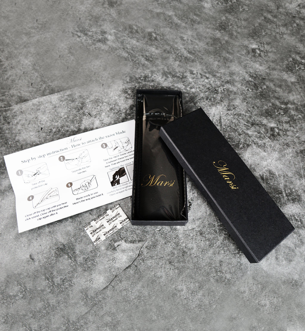 Cut-Throat Razor Shavette - Uses Replaceable Blades
